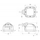 Lampa de lucru FT-064 LED 