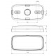 Lampa gabarit cu LED FT-080