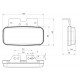 Lampa gabarit cu LED FT-080